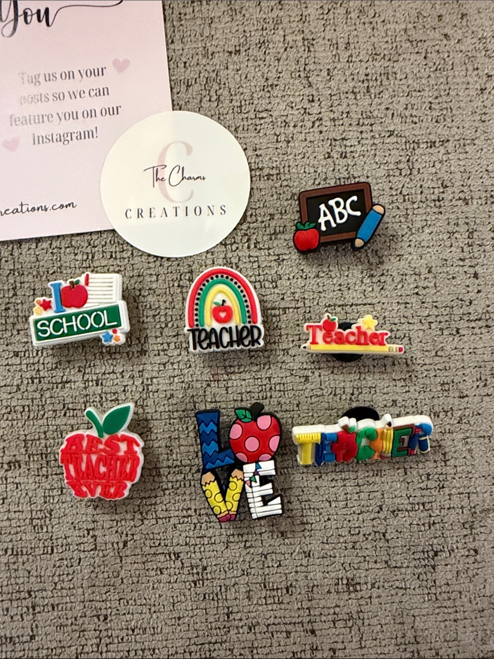 Teacher & School Bundle - Crocs Charm